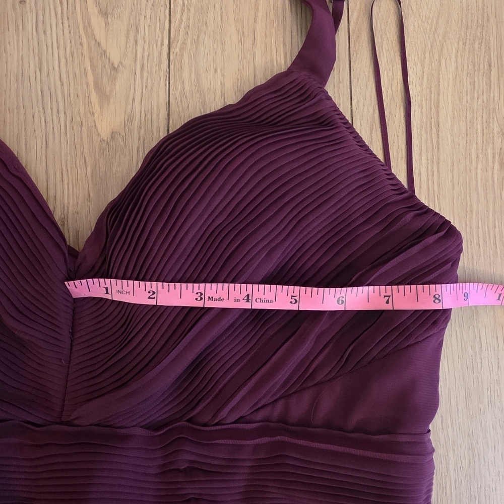 Birdy Grey Burgundy Gown- L - Picture 13 of 14
